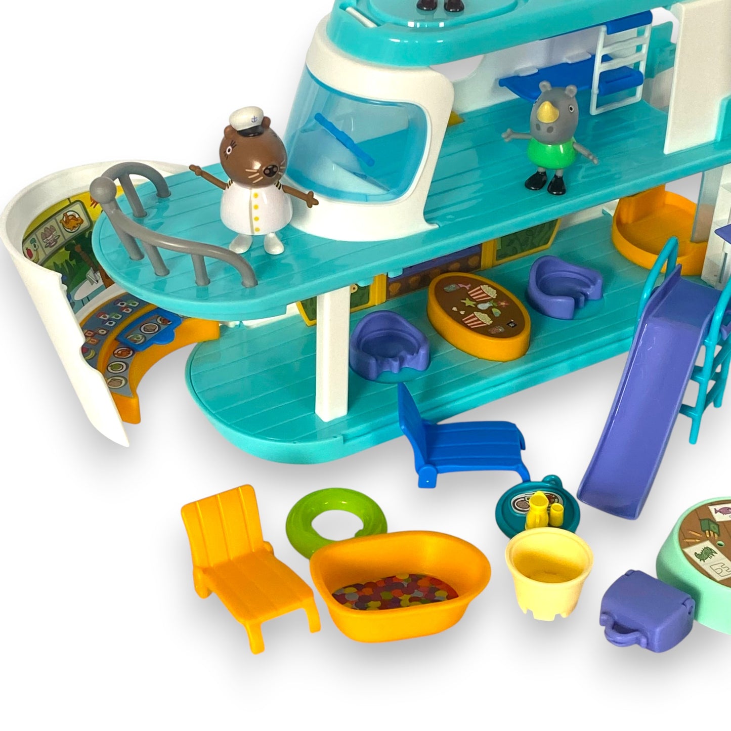Peppa Pig Kreuzfahrtschiff – Entdecke 3 Etagen voller Spaß!