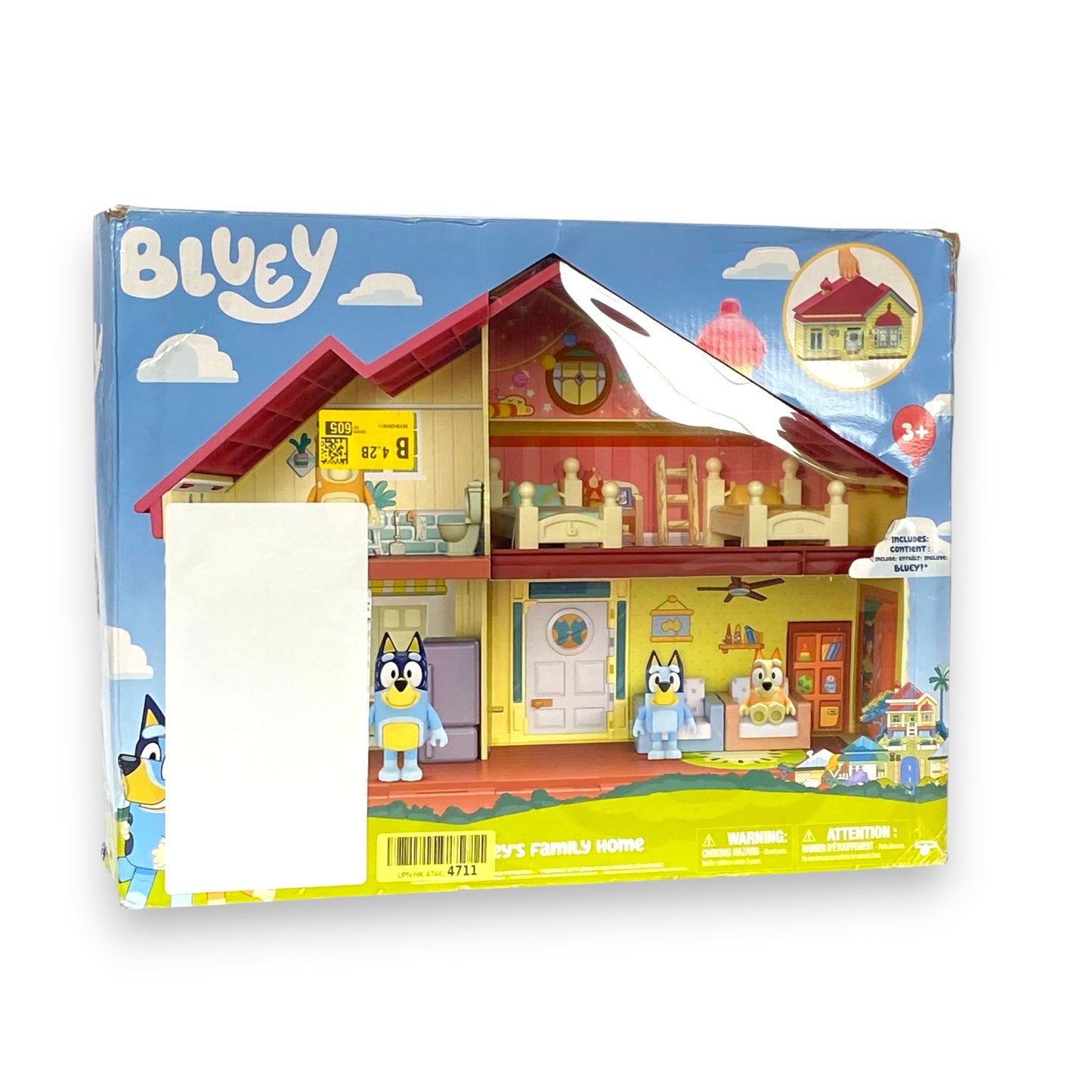 Bluey Familienheim Spielset – Mit Bluey-Figur & Möblierung
