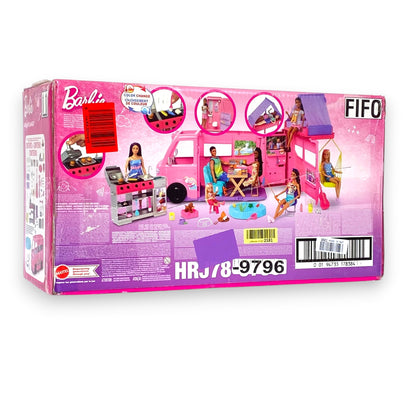 Barbie Super Abenteuer-Camper – kreatives Spielset mit Zubehör