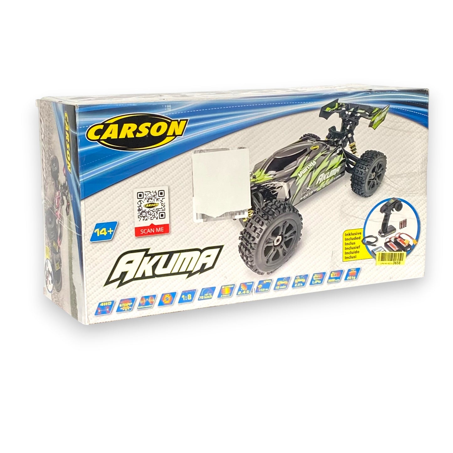 Carson Akuma Buggy – RTR, 70 km/h, Offroad