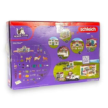 SCHLEICH Horse Club Reiterhof – 115 Teile für kreatives Spielen