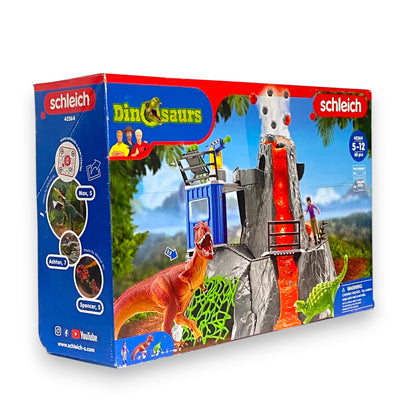 SCHLEICH Große Vulkan Expedition – Spielset für actionreiche Abenteuer