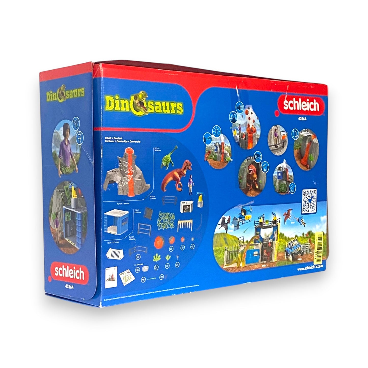 SCHLEICH Große Vulkan Expedition – Spielset für actionreiche Abenteuer