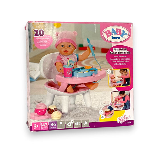 Baby Born Füttertisch – Interaktives Füttern mit Licht & Sound