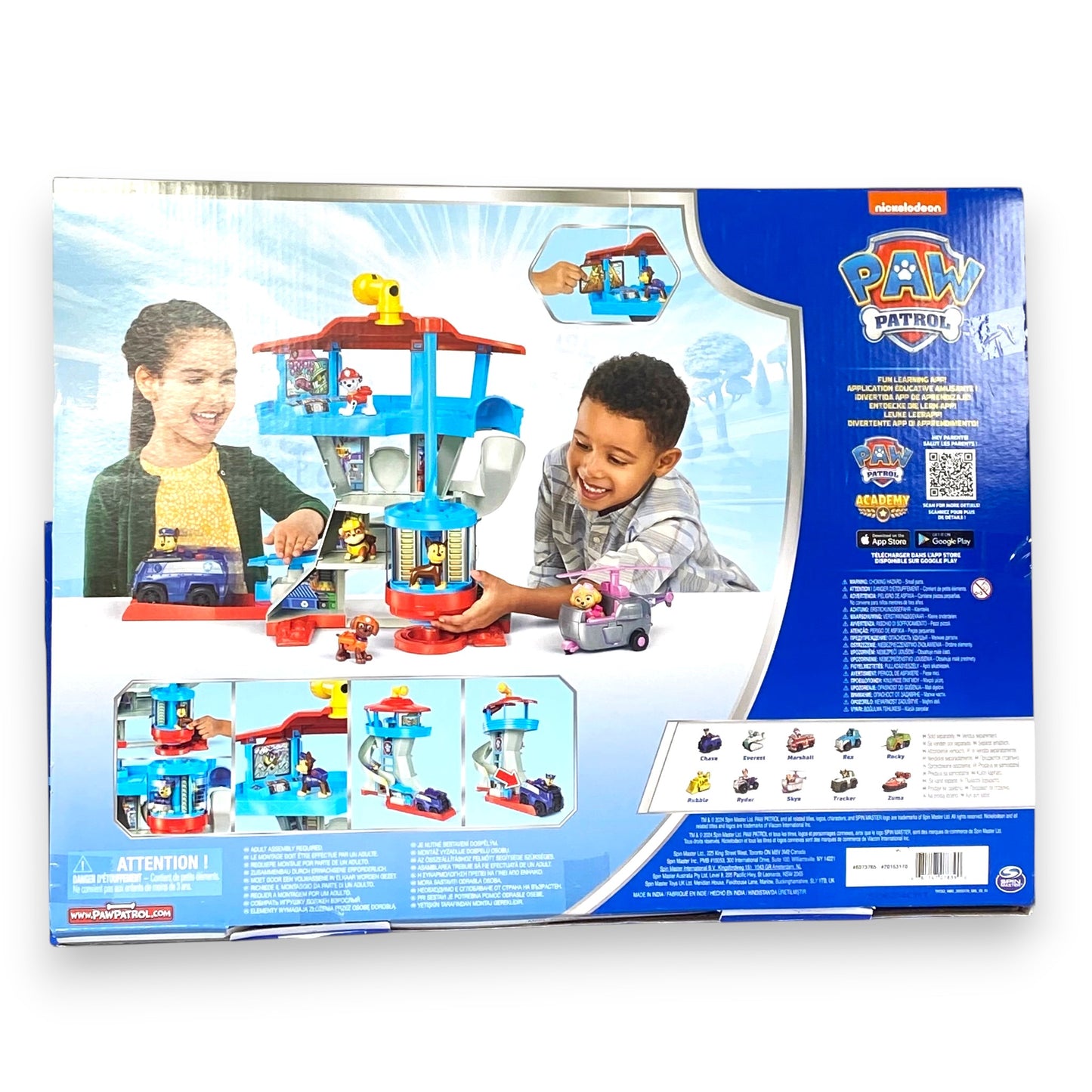 PAW PATROL Lookout Tower – Interaktives Spielset für Kinder