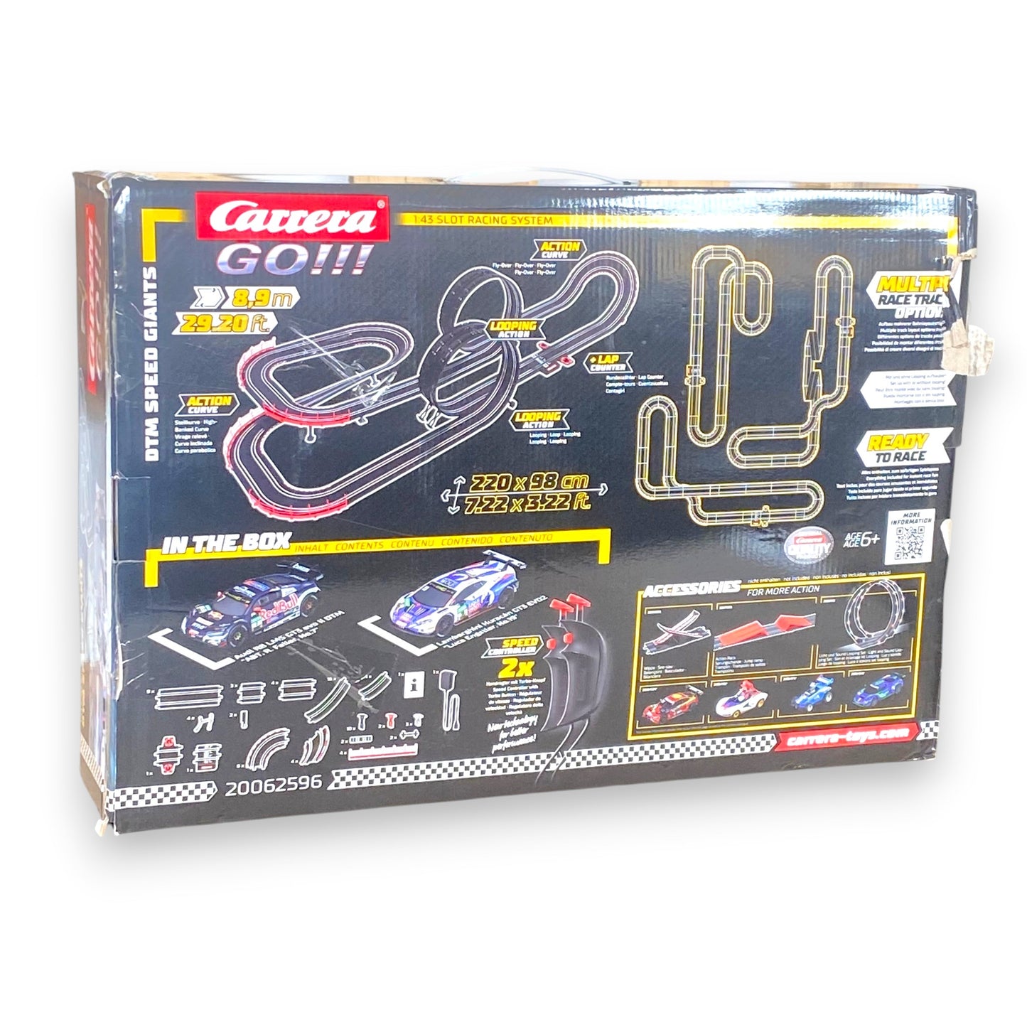 Carrera DTM Speed Giants – Slot Car Set mit Loopings