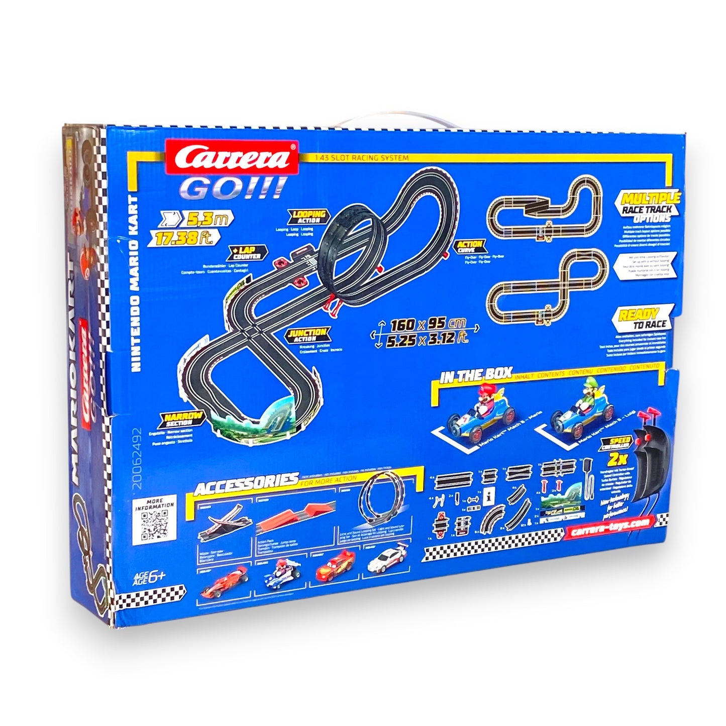 Carrera GO!!! P-Wing Rennbahn – Rennspaß für 2 Spieler