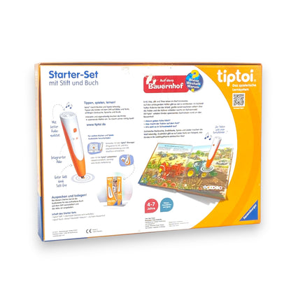 Ravensburger tiptoi Starter-Set – Interaktives Bauernhof-Buch