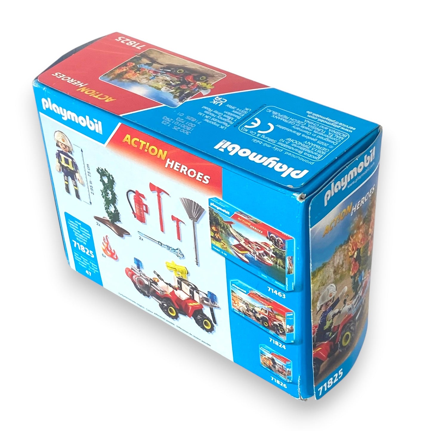 PLAYMOBIL Feuerwehr Quad – schnelles Löschen mit Wasserkanone