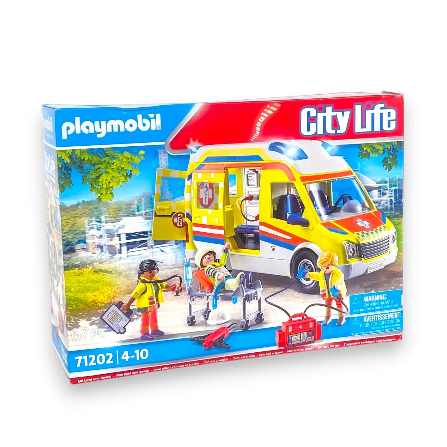 PLAYMOBIL City Life Rettungswagen – Licht- & Soundeffekte