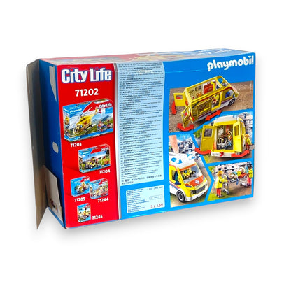 PLAYMOBIL City Life Rettungswagen – Licht- & Soundeffekte