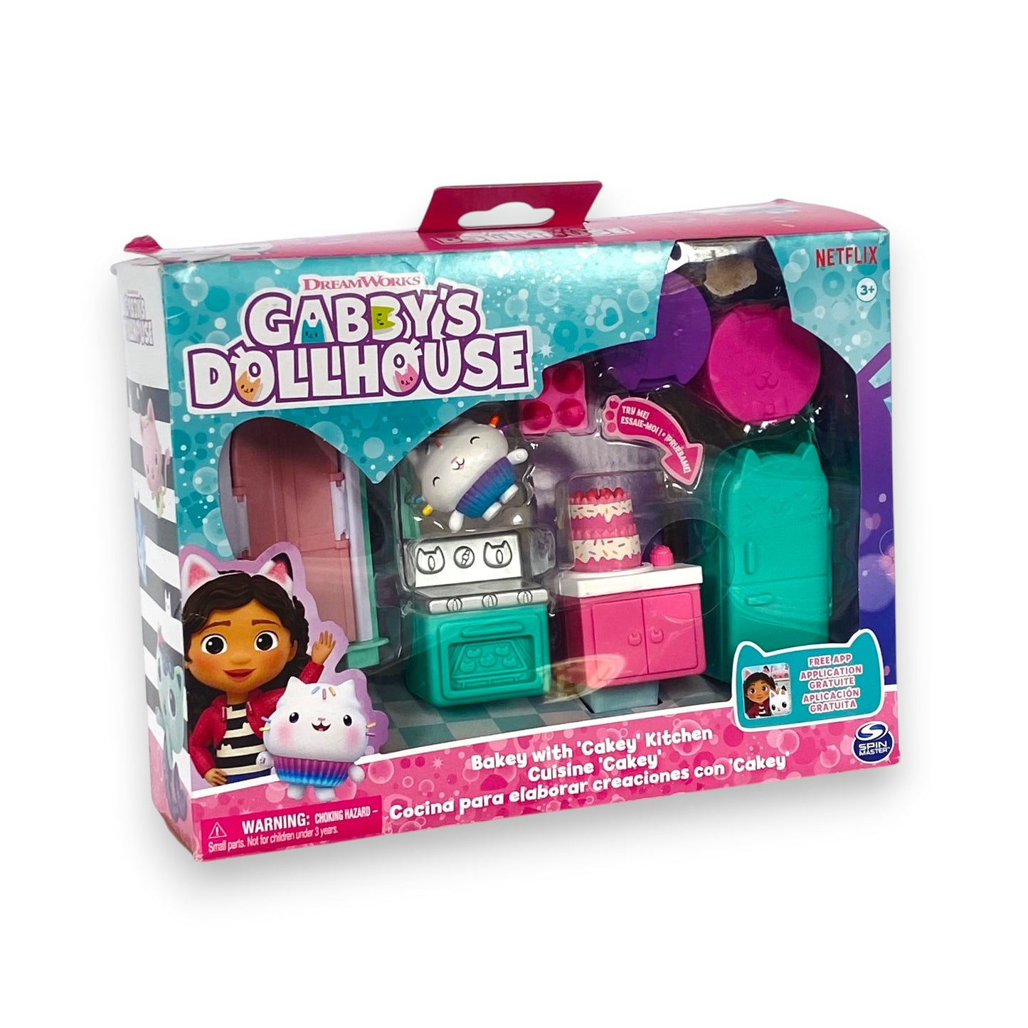 DREAMWORKS GABBY'S DOLLHOUSE Deluxe Küche – Bakey with Cakey Spielset