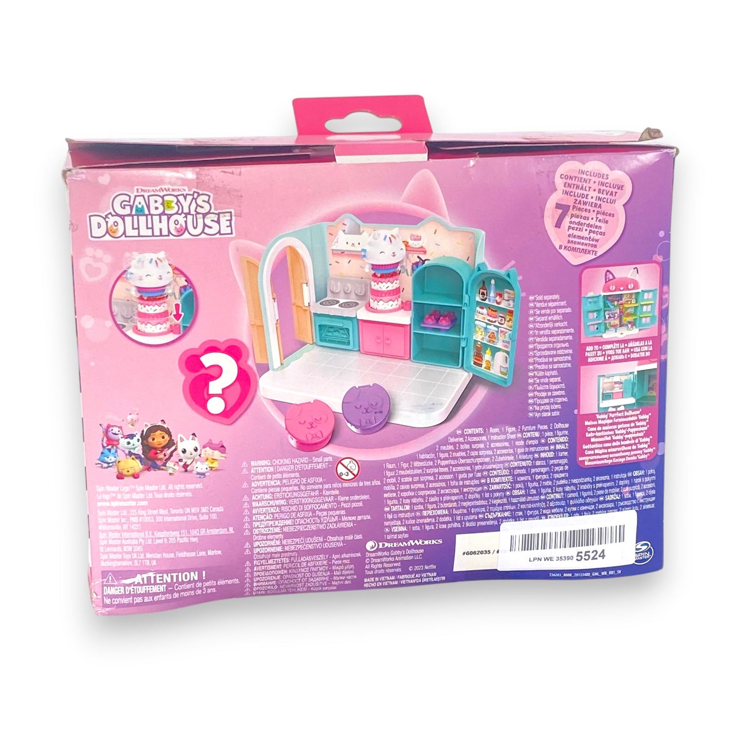 DREAMWORKS GABBY'S DOLLHOUSE Deluxe Küche – Bakey with Cakey Spielset
