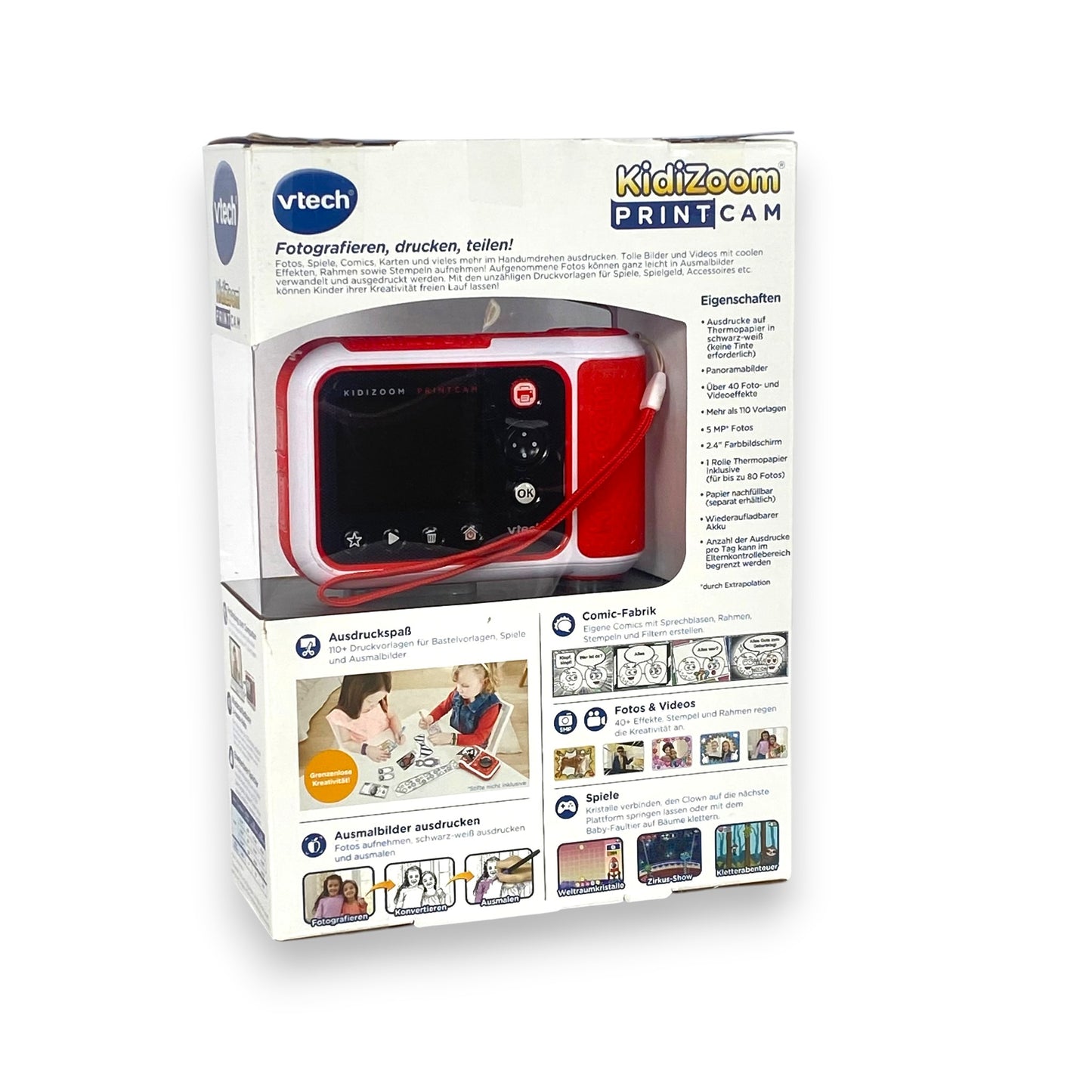 Vtech KidiZoom Print Cam – Sofortbildkamera für kreative Kinder