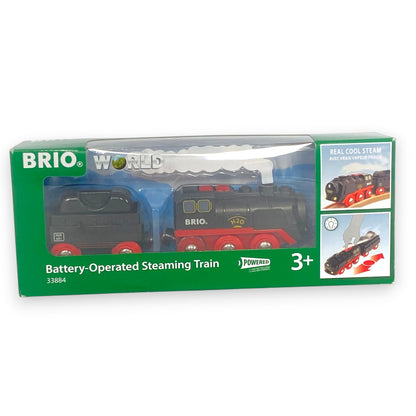 BRIO World Dampflok – mit echtem Dampf und Wassertank