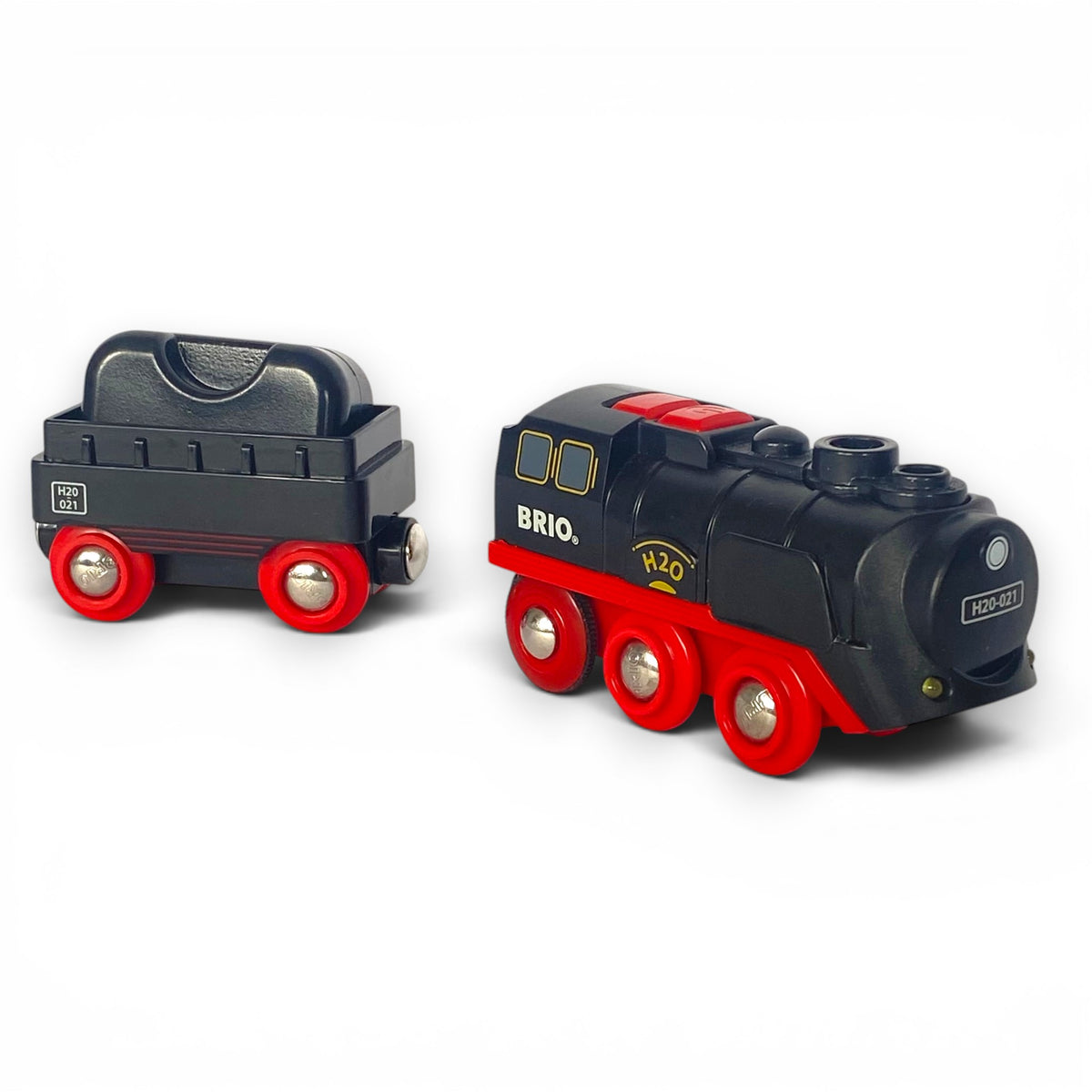 BRIO World 33884 Dampflok – realistische Dampffunktion