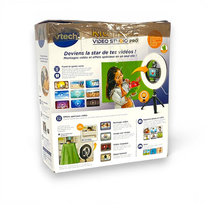 VTech KidiZoom Video Studio Pro – Kreative Videokamera für Kinder
