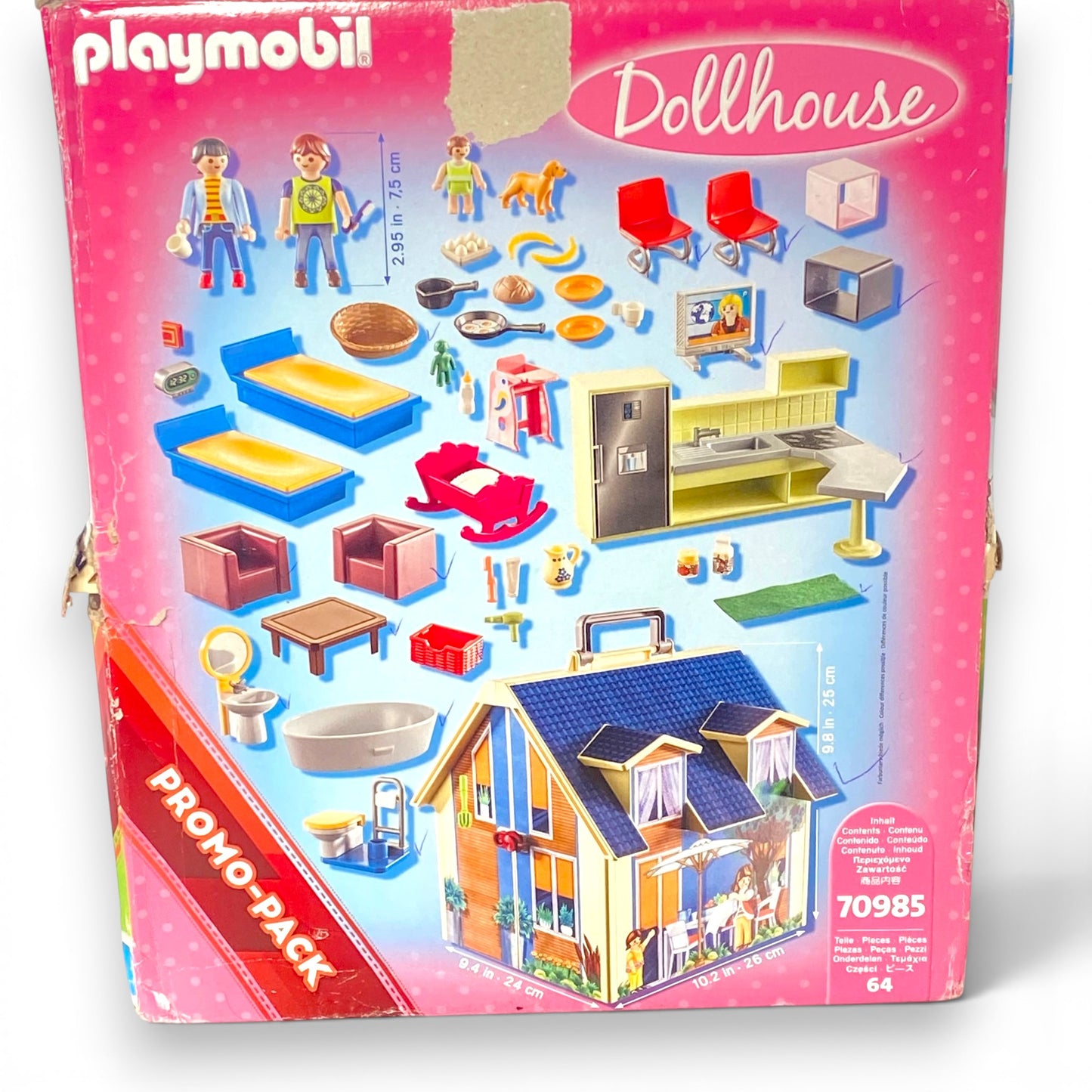 PLAYMOBIL Mitnehm-Puppenhaus – Spielspaß für Kinder