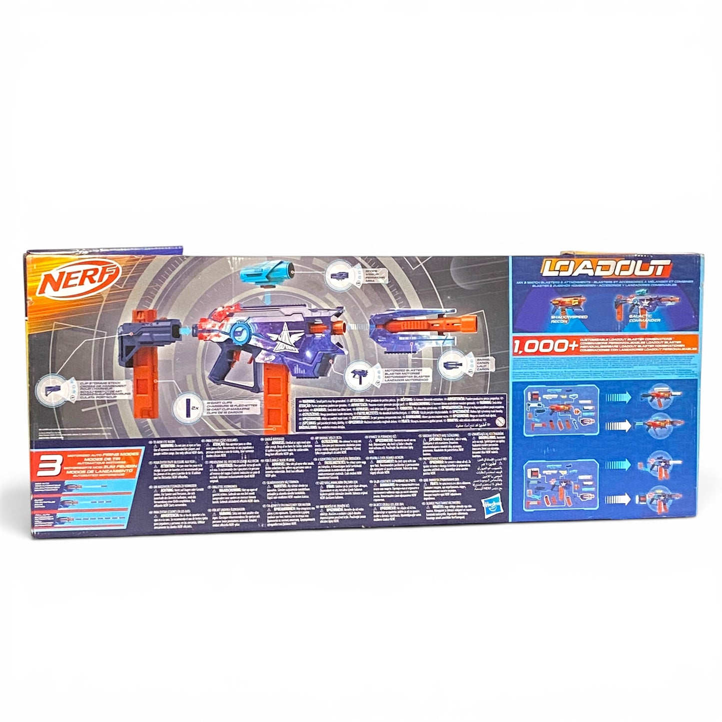 Nerf Loadout Galactic Commander Blaster – motorisierte Action