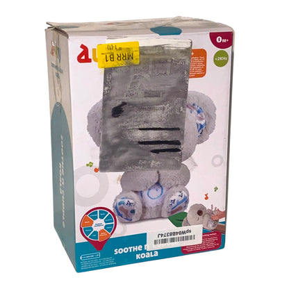 Auby Soothe 'n' Cuddle Koala Plüschspielzeug – Beruhigungsfunktion, Neugeborene Geprüft