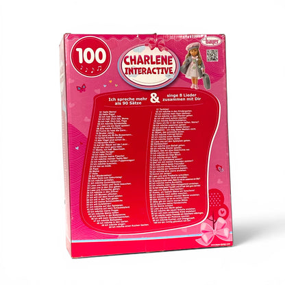 Bayer Design Funktionspuppe Charlene – Sprechen & Singen