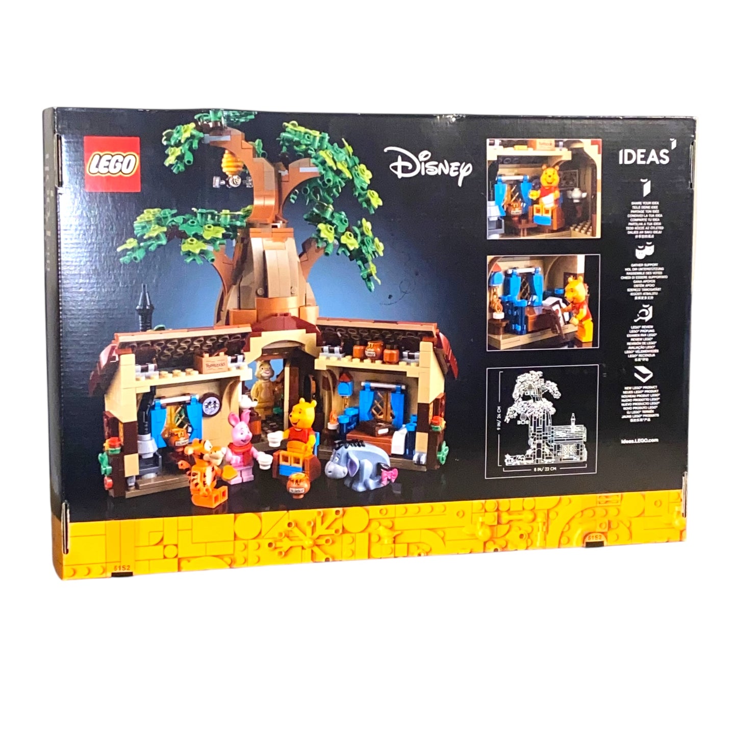 LEGO 21326 Ideas Winnie Puuh – Disney Bauset mit Figuren Ferkel Tigger I-Aah NEU