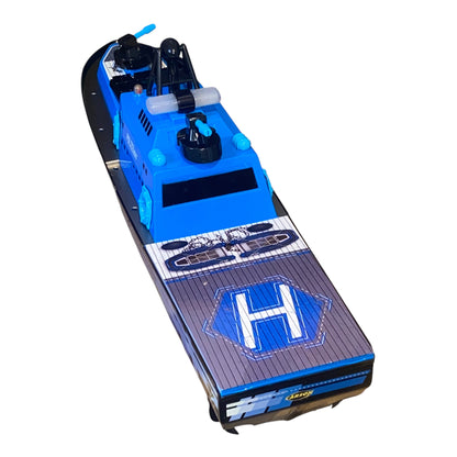 Carson RC-Polizeiboot – Wasserspritze für langen Spielspaß