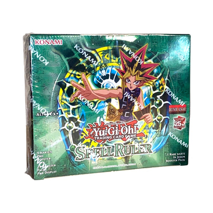 Yu-Gi-Oh! Spell Ruler Display – 25th Anniversary Edition Deutsch TCG Booster NEU