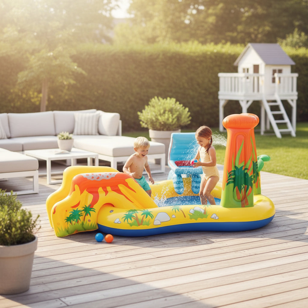 Intex Play Center Dinosaurier – Aufblasbarer Spaß für Kinder