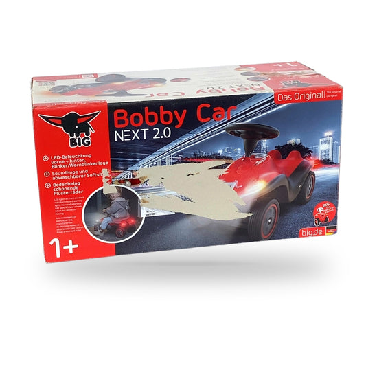 BIG Bobby Car Next 2.0 – Rutschauto mit LED und Stauraum