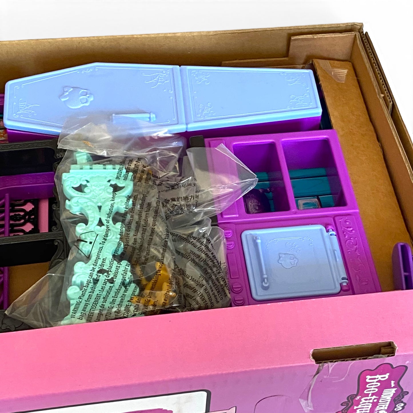 Monster High Hôtel Bouh-Tique – Faltbares Puppenhaus mit Zubehör