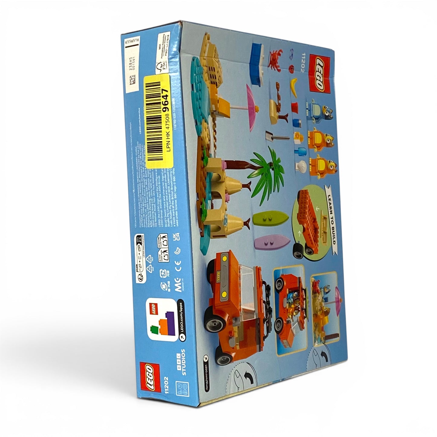 LEGO Bluey Spielset – Strand- und Familienabenteuer