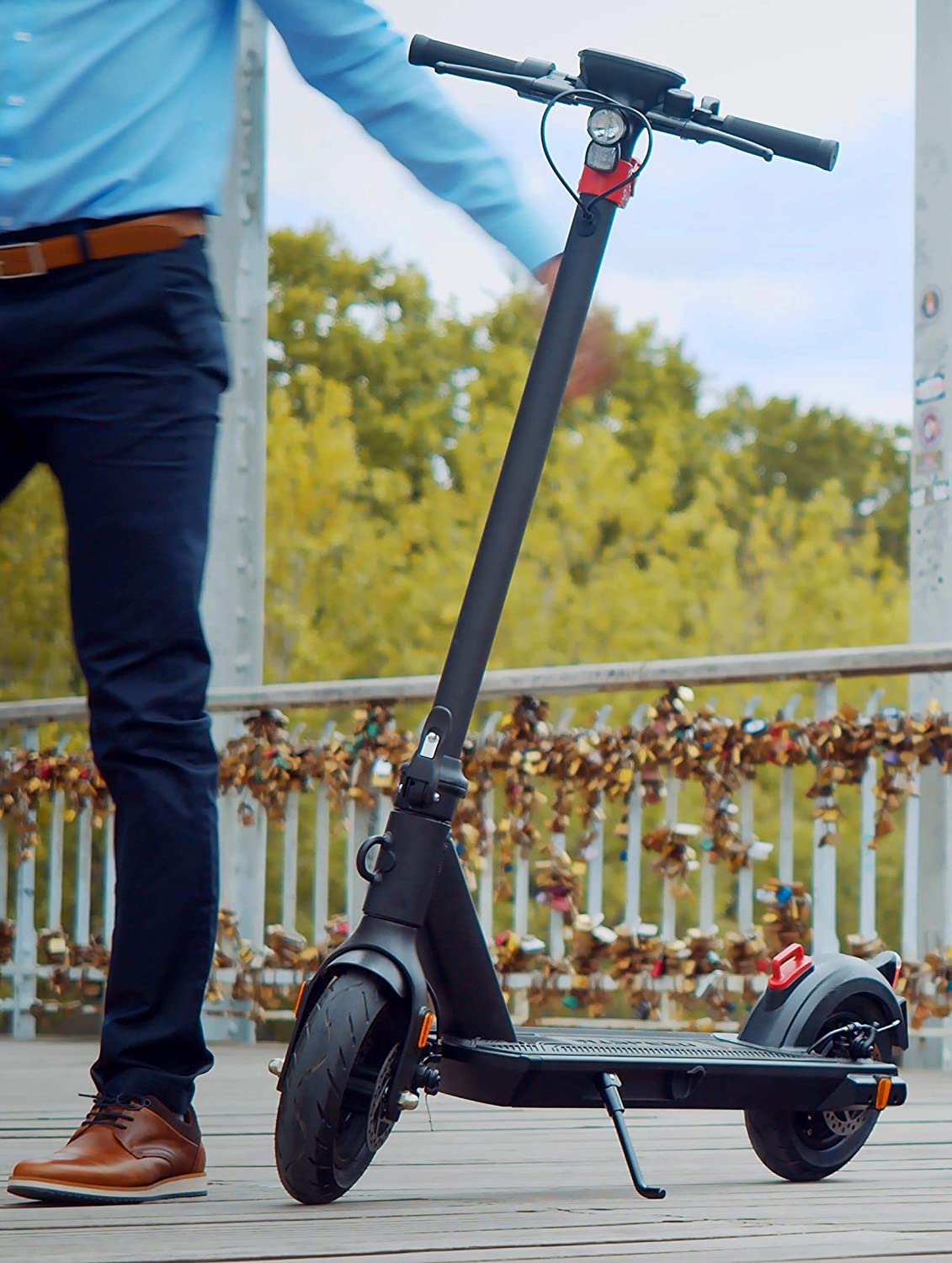 Wispeed SUV1000 Elektro-Trottinette – 10 Zoll, 40 km