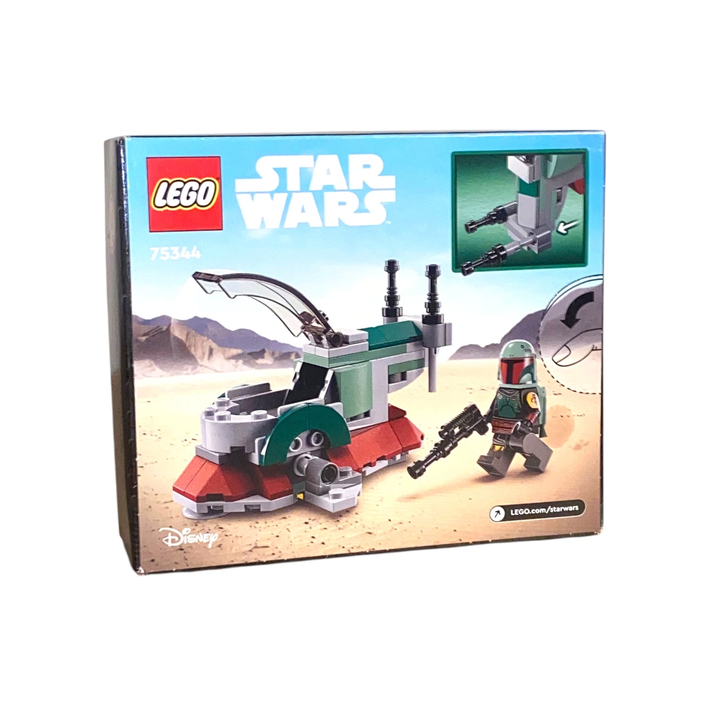 LEGO 75344 Star Wars – Boba Fetts Starship Microfighter Mandalorian Set NEU