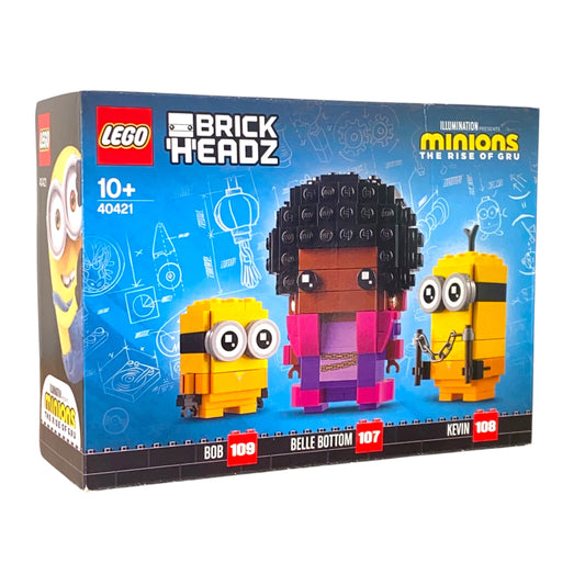 LEGO 40421 BrickHeadz Minions Belle Bottom Kevin Bob Figuren Set +10 Jahren NEU