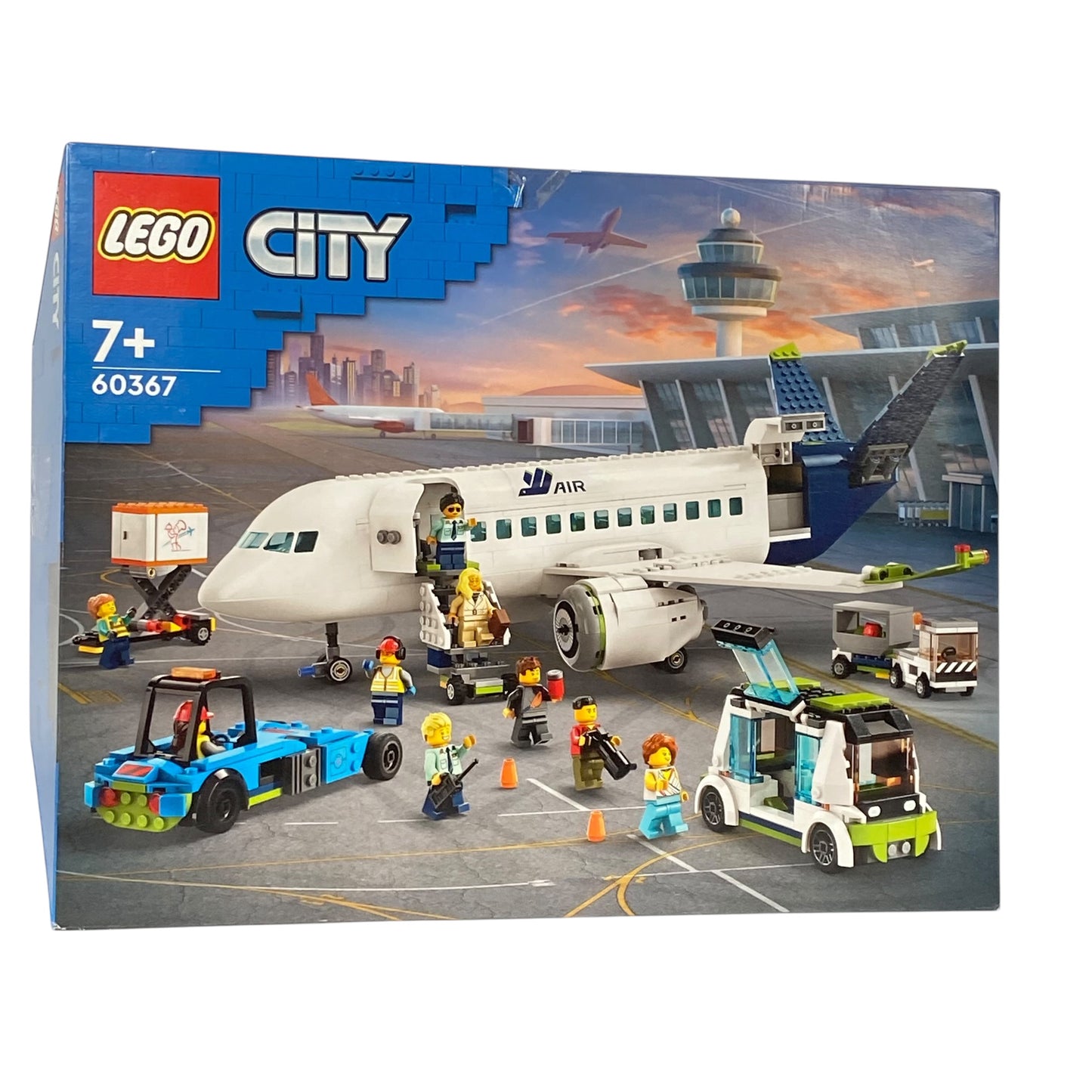 LEGO 60367 City Passagierflugzeug – Riesiger Spielspaß