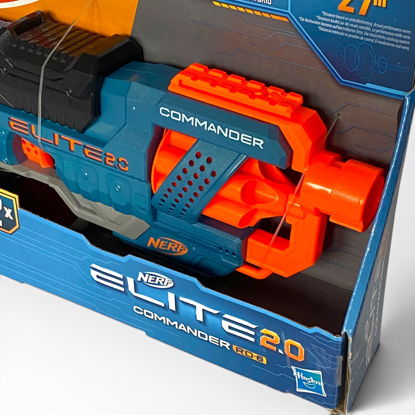NERF Elite 2.0 Commander RD-6 Blaster – Vielseitig und Schnellfeuer