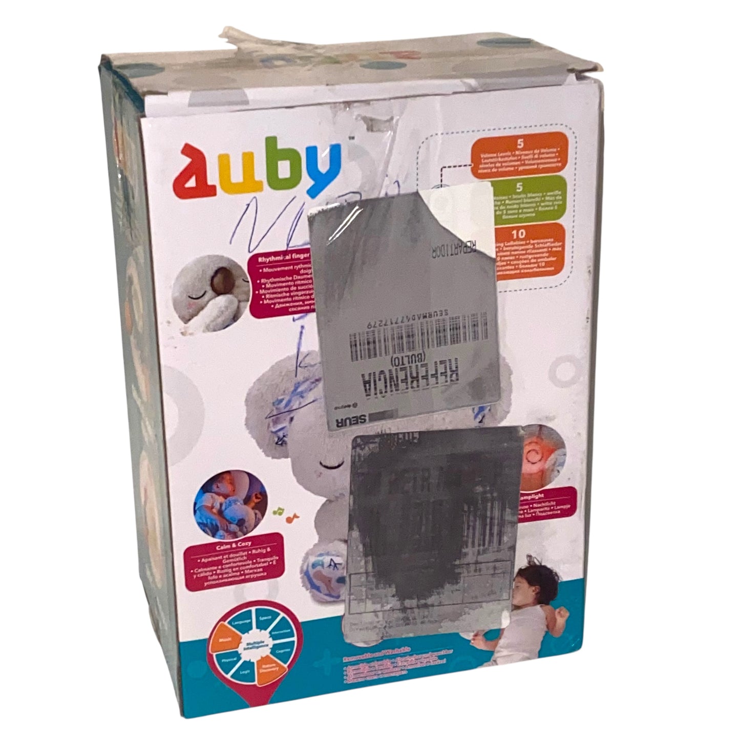 Auby Soothe 'n' Cuddle Koala Plüschspielzeug – Beruhigungsfunktion, Neugeborene Geprüft