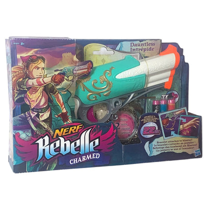 Nerf Rebelle Dauntless Blaster – Charmed Serie Pistole mit Darts & Anhänger