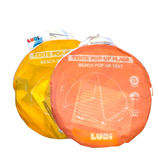 LUDI Abriplage Pop-Up Zelt – UV50+ Schutz für Babys