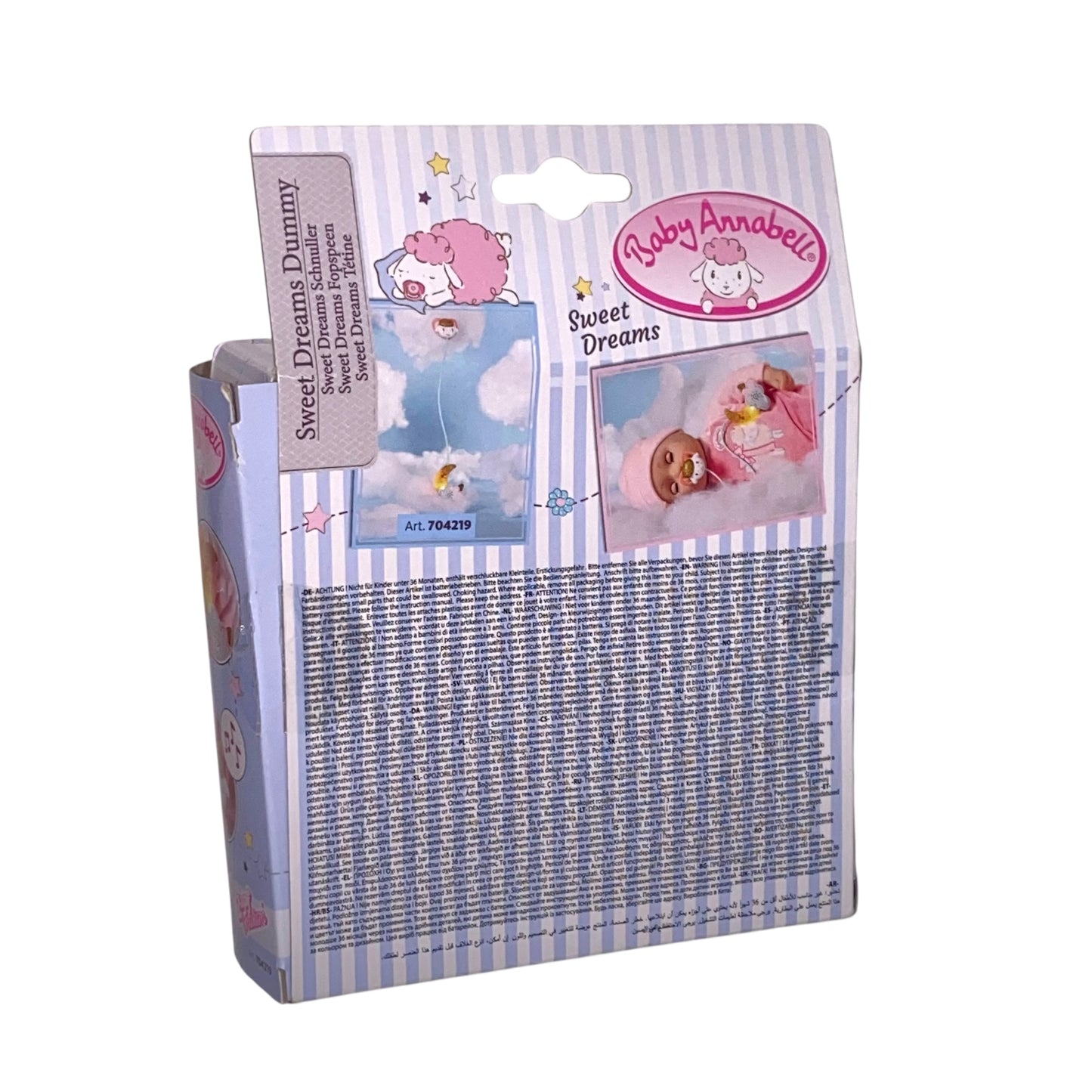 Baby Annabell Sweet Dreams Schnuller – mit Licht- und Soundfunktion, Geprüft