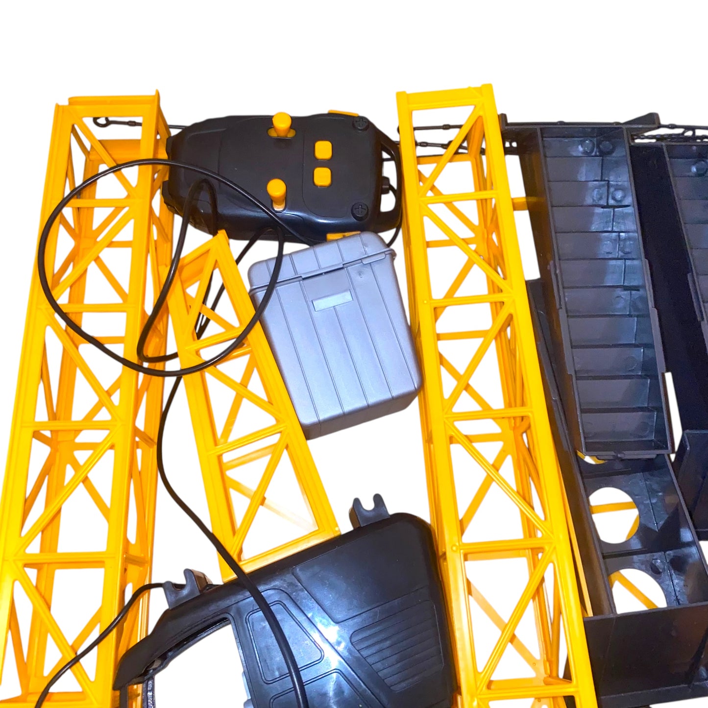 Dickie Toys Mega Crane Kran Spielzeug – 120 cm, Fernbedienung, 3-5 Jahre Geprüft