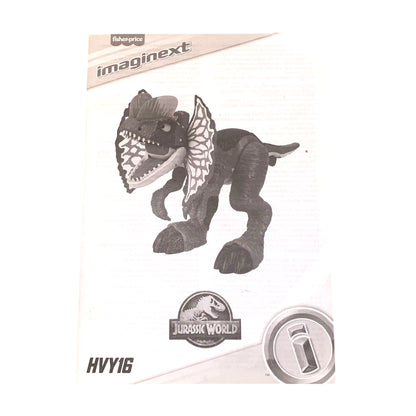 Fisher-Price Jurassic World Dilophosaurus – interaktive Dino-Action