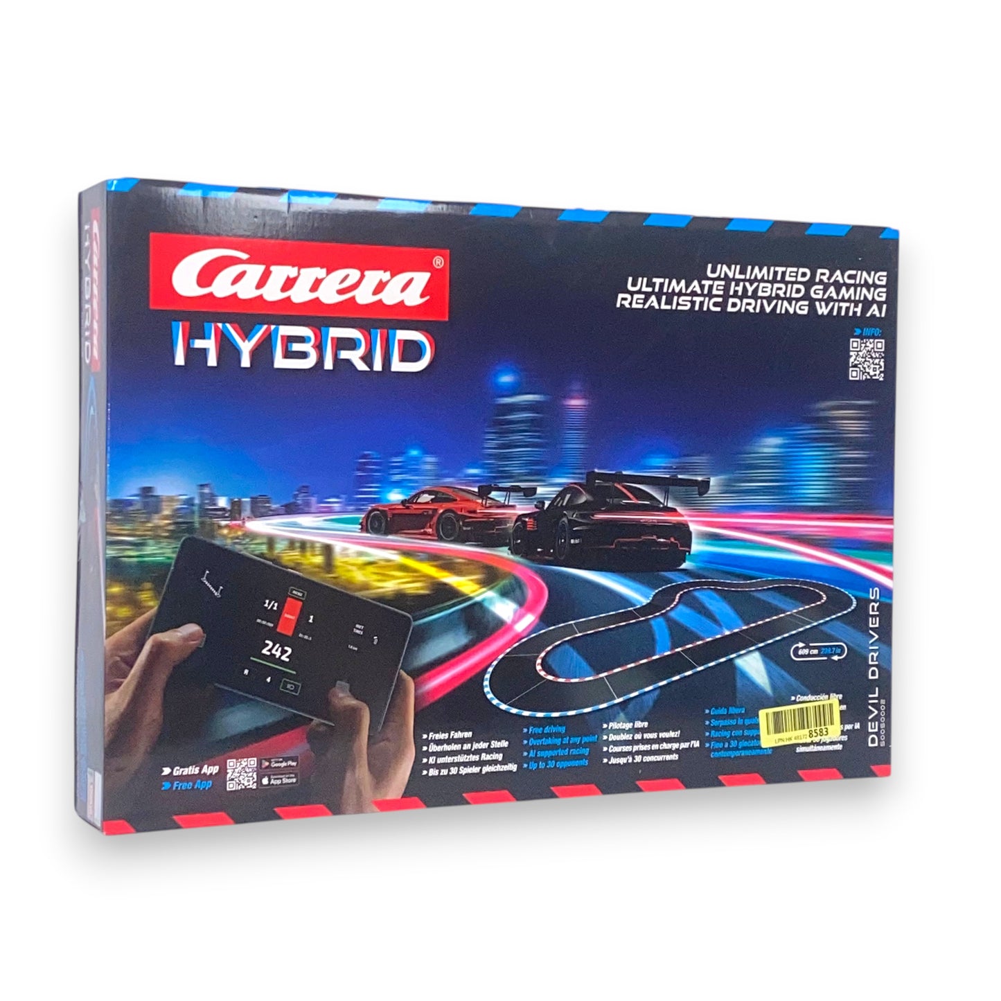 Carrera HYBRID Devil Drivers – Porsche 911 GT3 R, 1:50