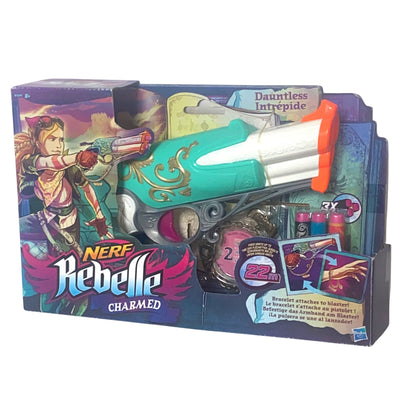 Nerf Rebelle Dauntless Blaster – Charmed Serie Pistole mit Darts & Anhänger
