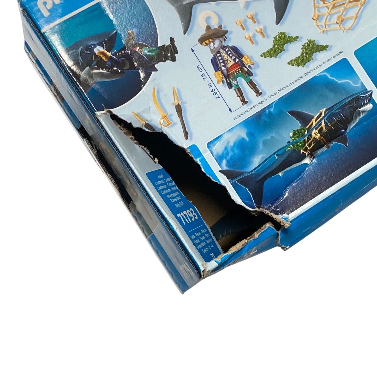 PLAYMOBIL Pirates Gefahr durch Riesenhai – Piratenspiel für Kinder