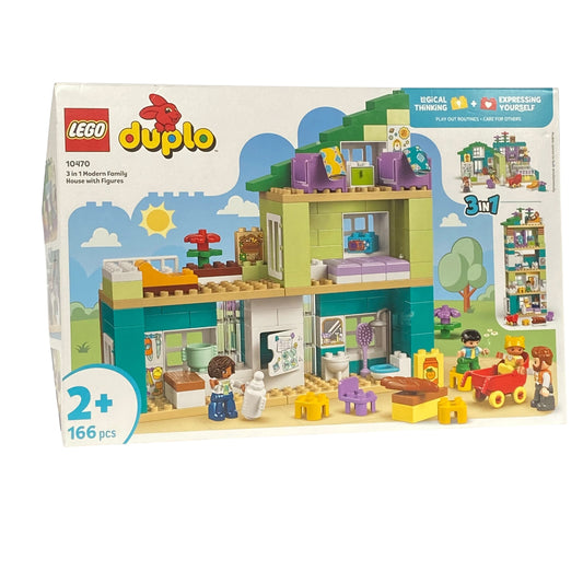 LEGO DUPLO 3-in-1 Familienhaus – Kreatives Lernspielzeug