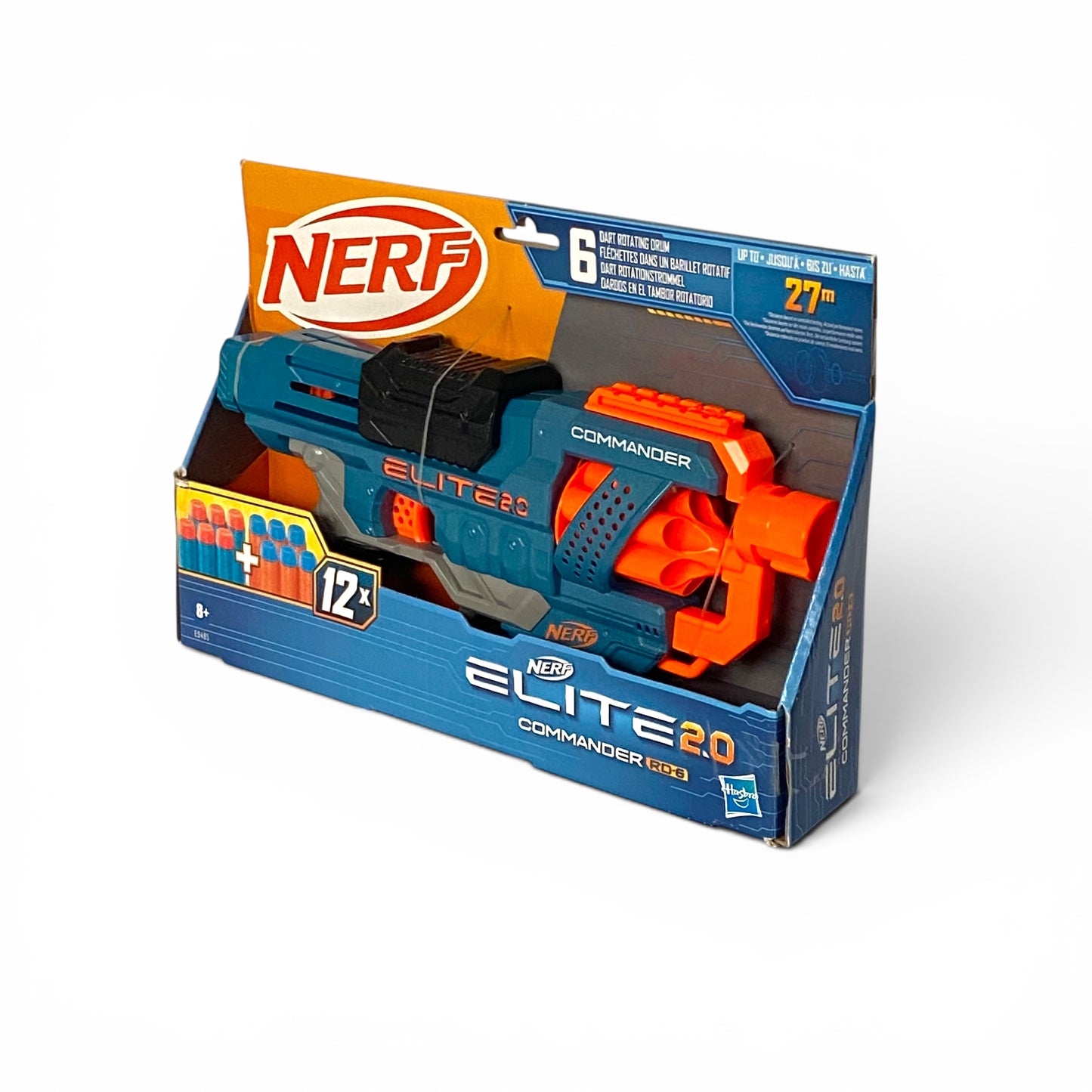 NERF Elite 2.0 Commander RD-6 Blaster – Vielseitig und Schnellfeuer