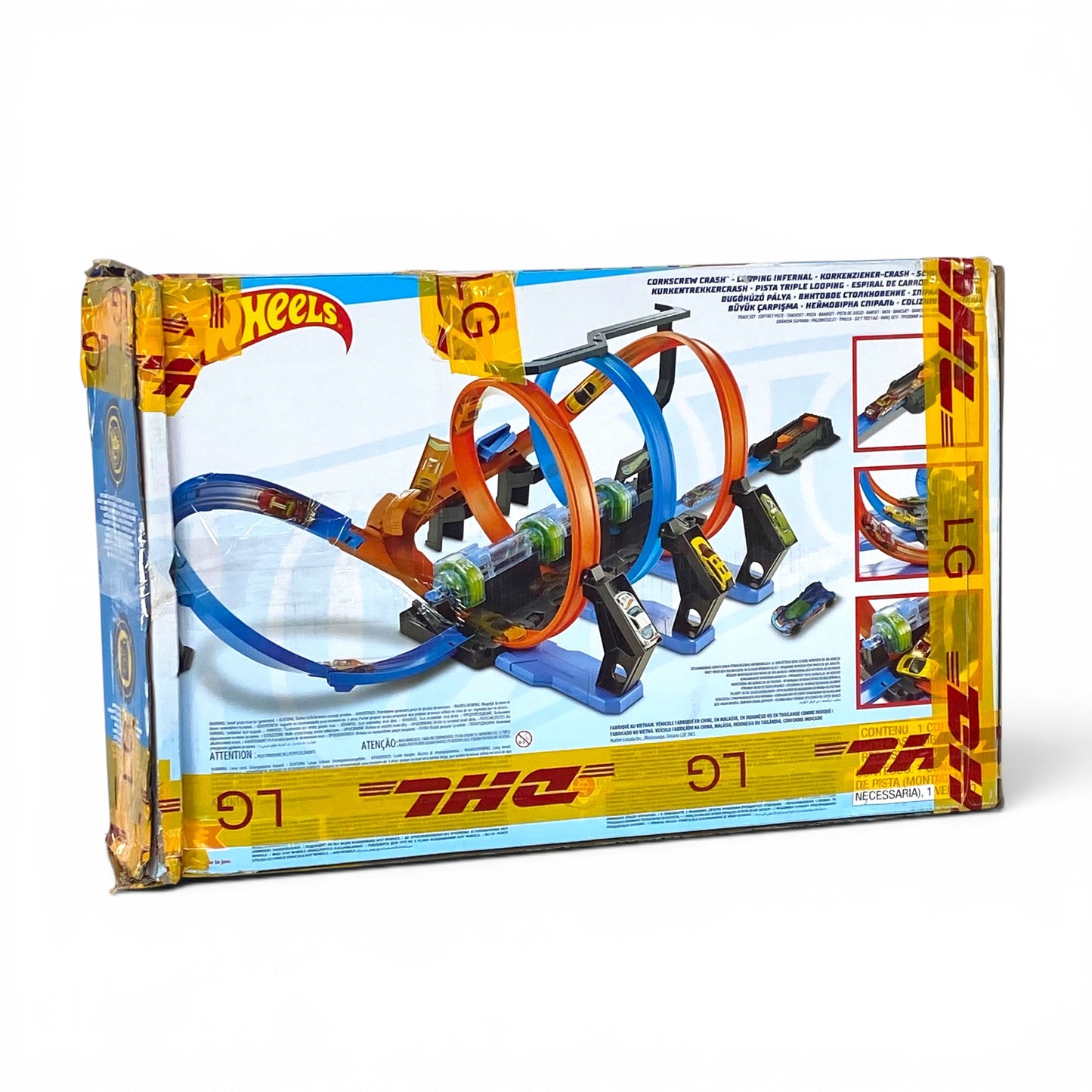 Hot Wheels Triple Looping – Spannende Korkenzieher-Rennbahn