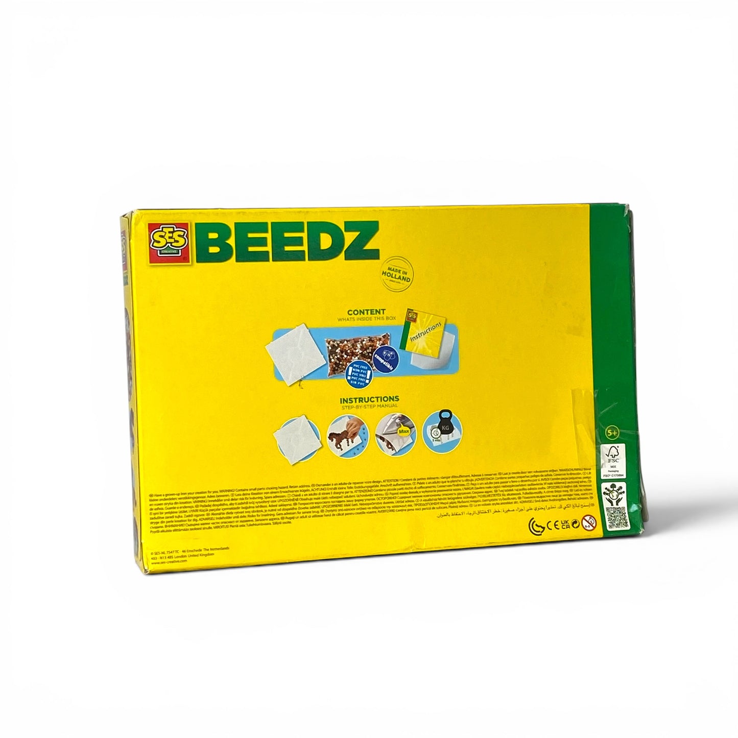 SES Creative Beedz Set – Gestalte Pferde aus Bügelperlen